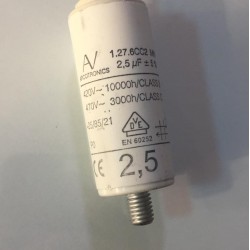 2,5uF 420VAC İSKRA MOTOR KONDANSATÖR 