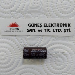 33uF 400V DÖKME JACKCON KONDANSATÖR
