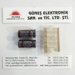 470uF 100V DÖKME JACKCON KONDANSATÖR