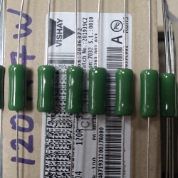 120R 7W 350V 8.5X20.5MM PORSELEN DİRENÇ  VISHAY
