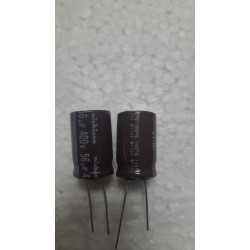 56UF 400V Elektrolitik Kondansatör16X25 R:7.5 105C NİCHİCON 